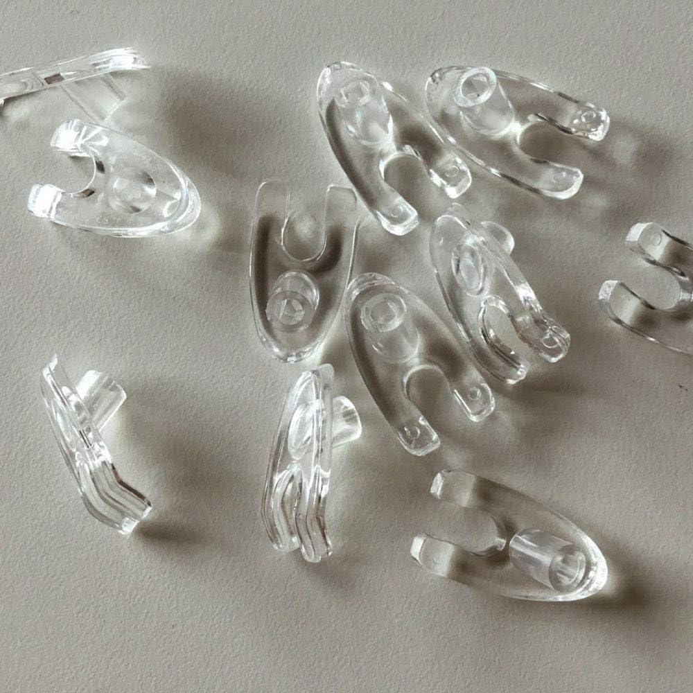 Accessory Disposable Desinfection parts for Beauty Tool Mesogun Meso Device(20pcs Clear Feet)