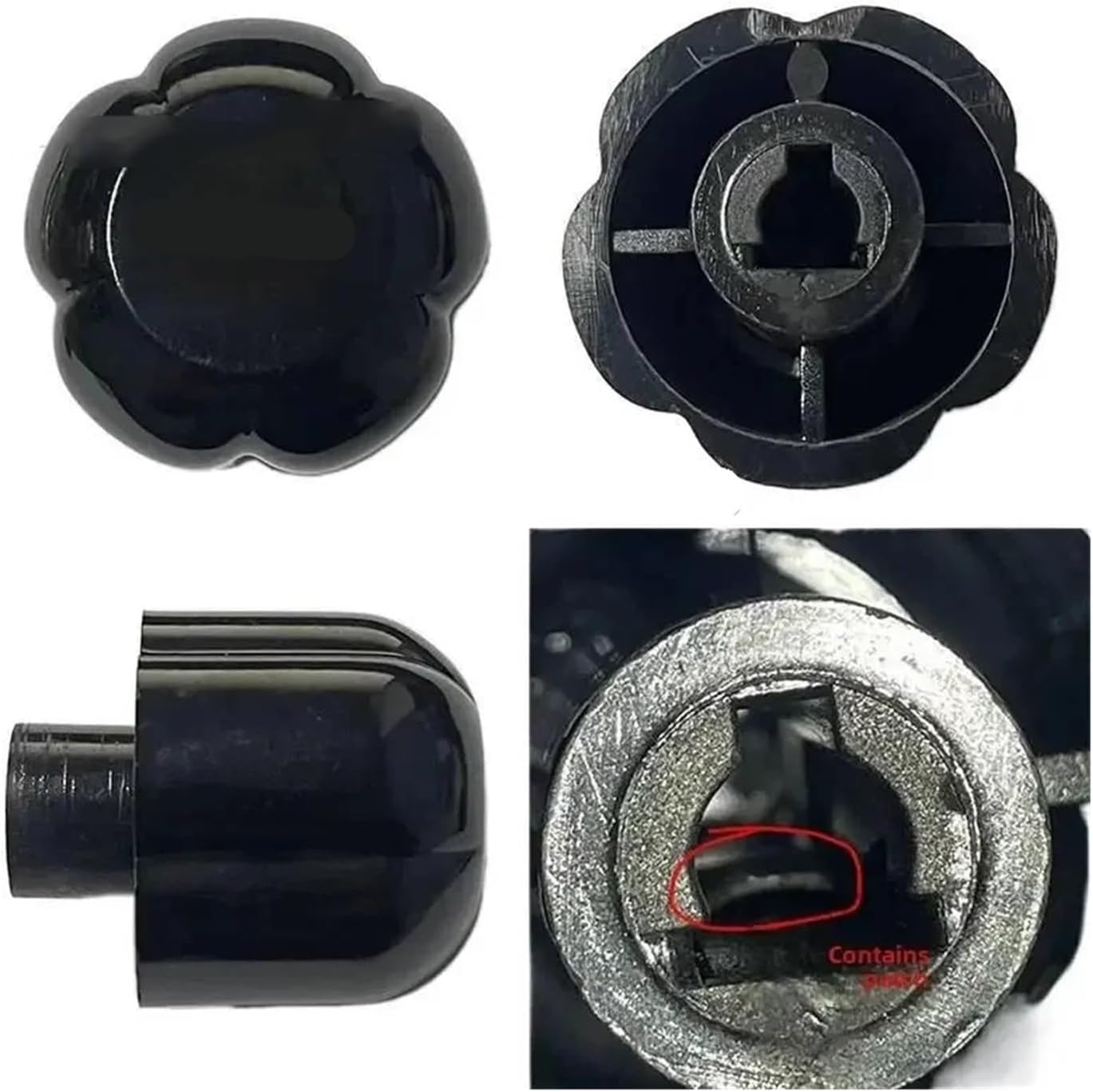 espresso maker parts, 1 Piece，Compatible For WEGA [L11] Steam Knob With Patch/hot Water Coffee Machine Accessory,For daily maintenance(L11 steam knob)