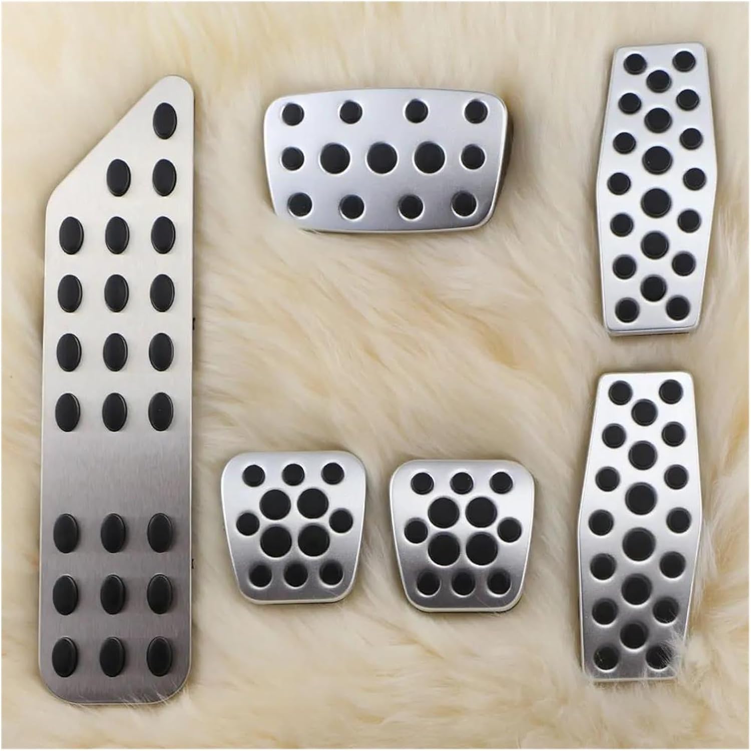 Brake Foot Pedal Pad Car Accelerator Brake Clutch Pedal Pedals Cover for Che&vrolet for Cruze for Malibu for Trax Car Brake Vehicle Pedal 3PCS