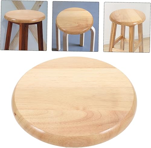 Miniatura 9 de Taburetes de bar Taburete de bar Silla Taburete de bar de madera Asiento de repuesto Silla redonda Asiento Taburete de bar Accesorio para sillas de