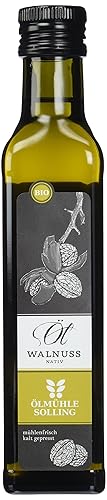 ÖLMÜHLE SOLLING - BIO Walnussöl | Kaltgepresstes Öl aus aromatischen