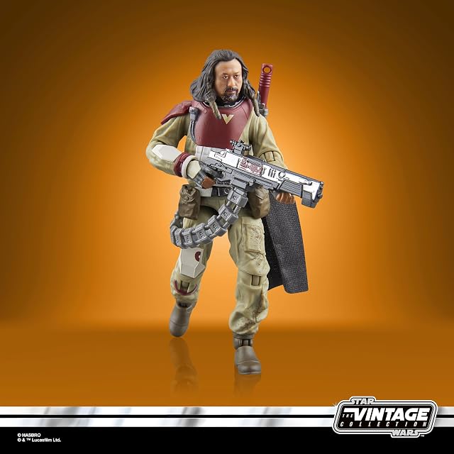 Foto 3 de 8 de Star Wars La colección Vintage, Baze Malbus, Rogue One: Una Historia, Figura Premium Coleccionable de 9,5 cm