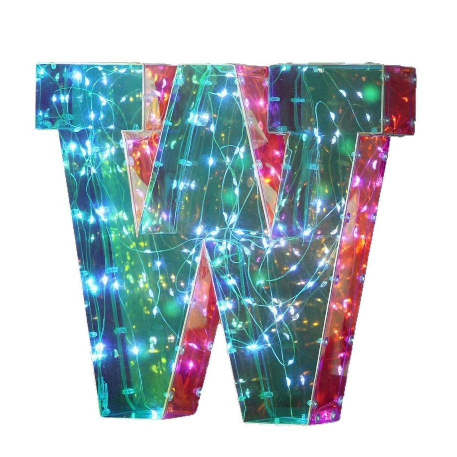 LED Marquee Letter Lights Light Up Letters Glitter Alphabet Letter Sign Battery Powered for Night Light Birthday Party Wedding Girls Gifts Home Bar Christmas Decoration with USB