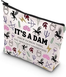 Camp Blood Makeup Bag Camp Jupiter Gift 13 Cabins Gift I'd Rather Be In Camp Blood Zipper Pouch (It's a DAM)