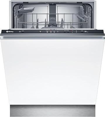 Balay Lavavajillas Integrable, 12 Servicios, 60 cm de ancho, Media Carga, Programa Rápido, Silencioso, 3VF304NP          [Clase de eficiencia energética E]