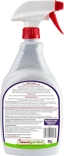 Miniatura 2 de I Must Garden repelente de conejos - aroma especiado - spray 32 oz listo para usar