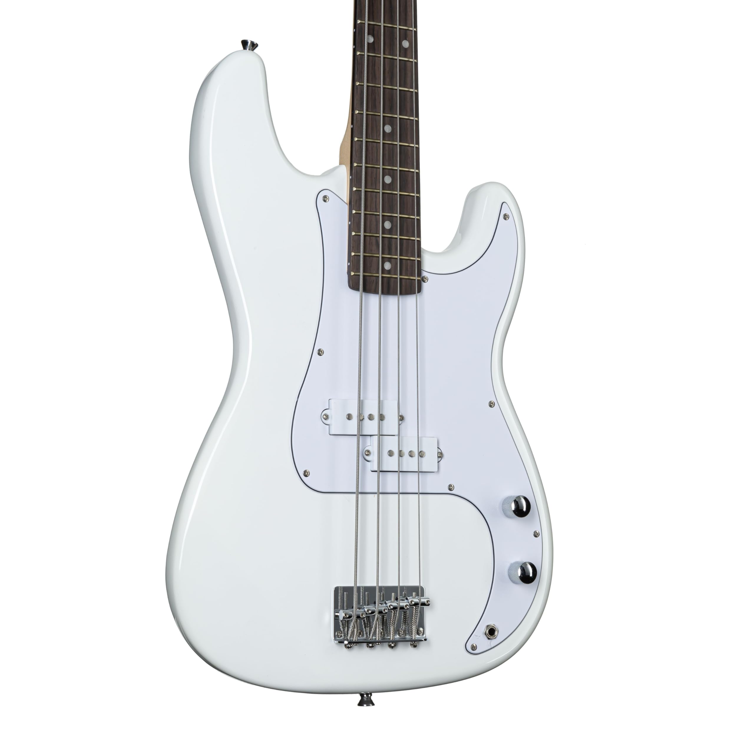 J & D PB II White - E-Bass
