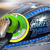 Vista 2 de LiME LiNE Papel de lija impermeable de grano 180 de 6 pulgadas (25) para lijadoras de doble acción, gancho y bucle