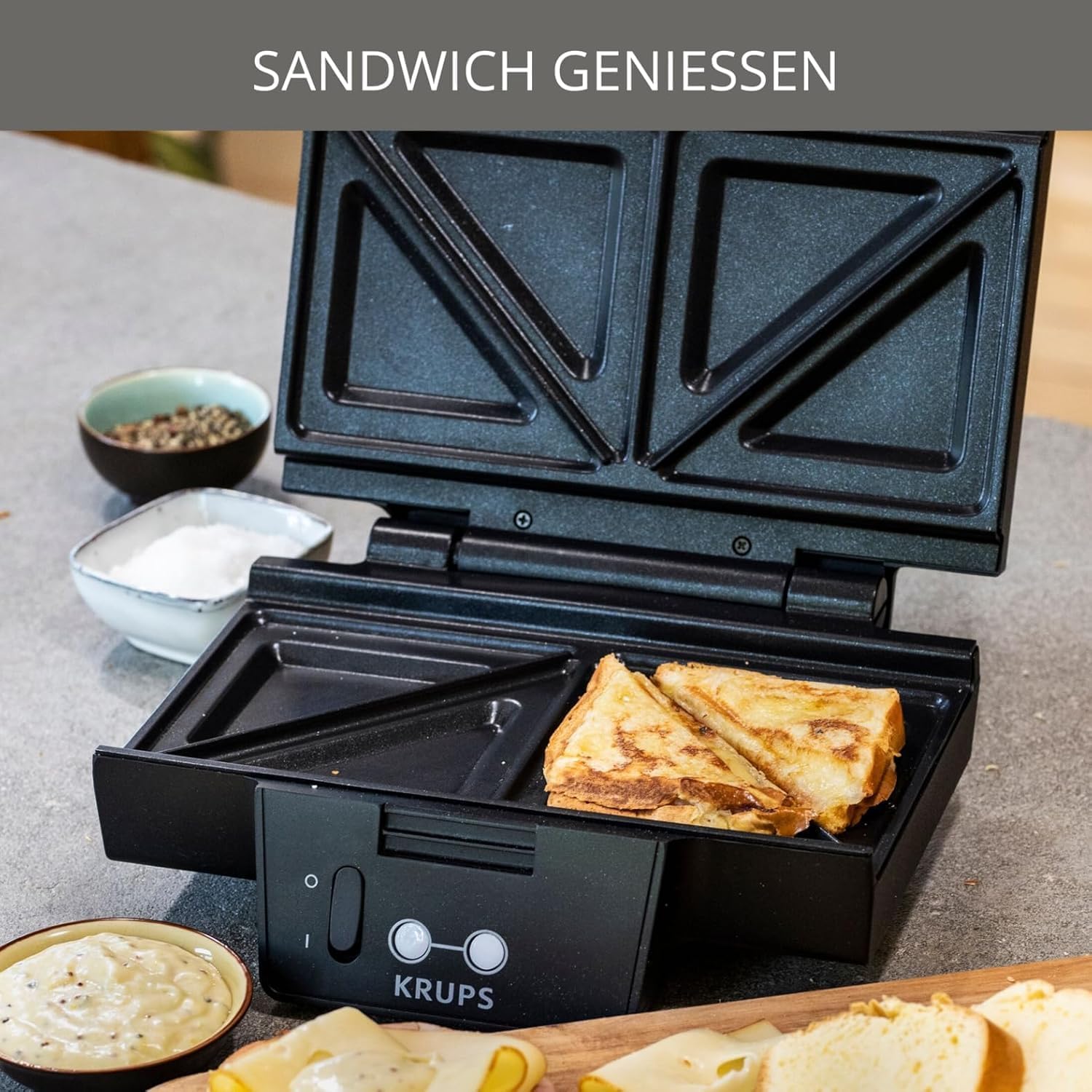 Krups toaster részletei