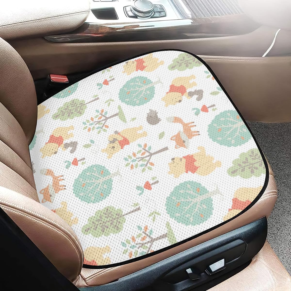 Amazon.co.jp: くまのプーさん 車用 シートカバーセット カーシート 