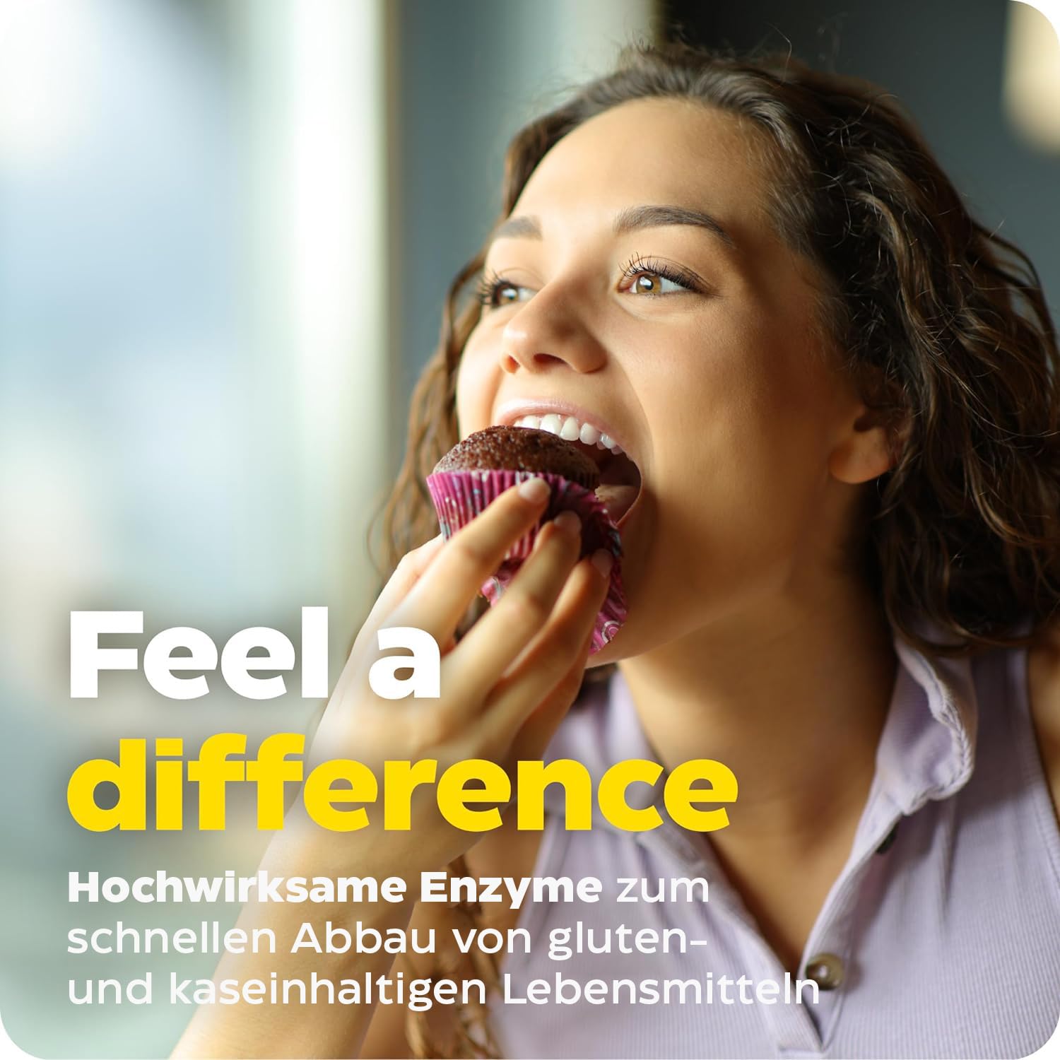 Enzymedica, GlutenEase Extra Strength, 60 vegane Kapseln, 150.000HUT Protease, 1000 DPPU DDP-IV, 15.000 DU Amylase& 15 AGU Glucoamylase je Dosis, Glutenfrei, Sojafrei, GMO frei, Geschmacksneutral
