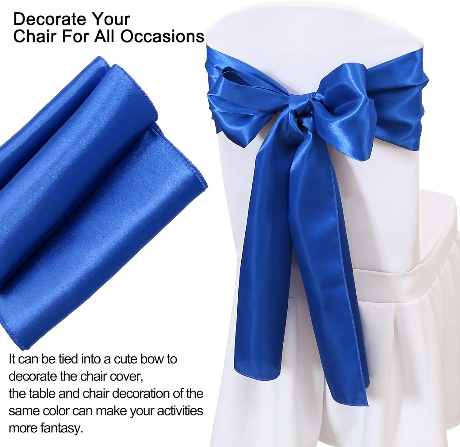 B-COOL Navy Table Runner Satin Table Runners Birthday Table Runners Silk Smooth Fabric for Banquet Wedding Party Decorations 20 Pack 12x108 inch