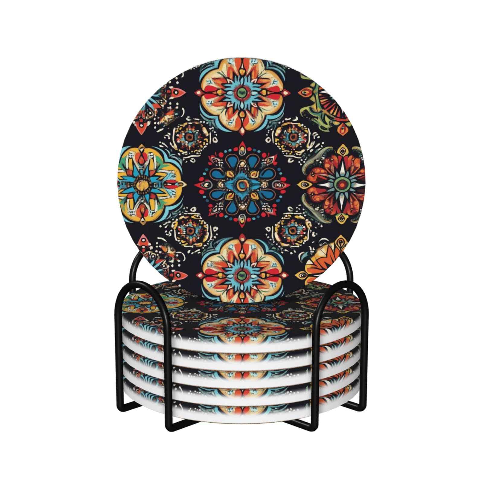 Dessous de verre en céramique anti rayure protection table basse