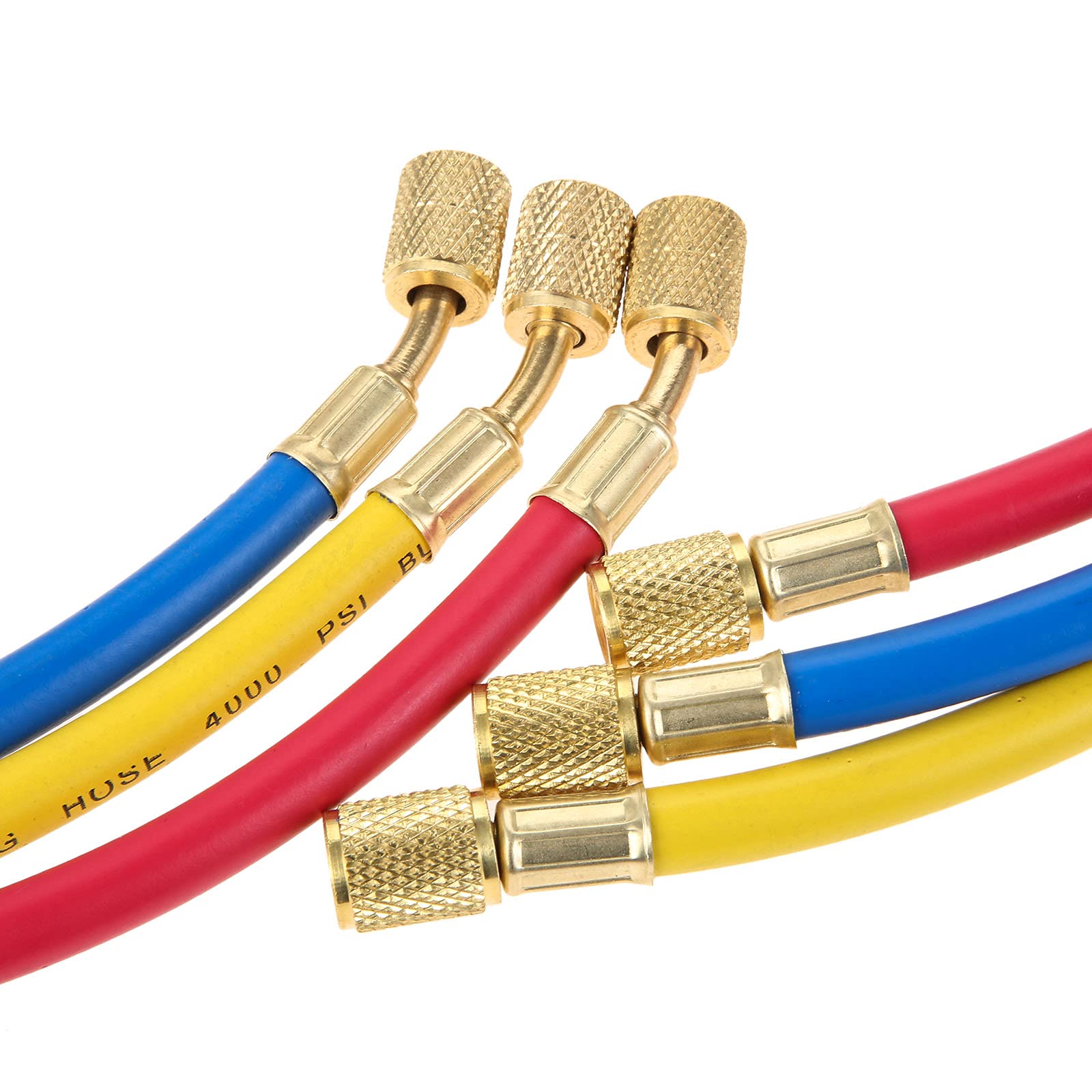 R-410A 冷媒と接続ホースセット Amazon.co.jp: SURIEEN R410A AC冷媒充電ホースセット 72インチ