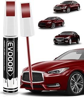 Dynamic Sunstone Red(NBA) Touch Up Paint Compatible with Infiniti Exact Match 2 in 1 Touch up Paint for Chips and Nicks Repair