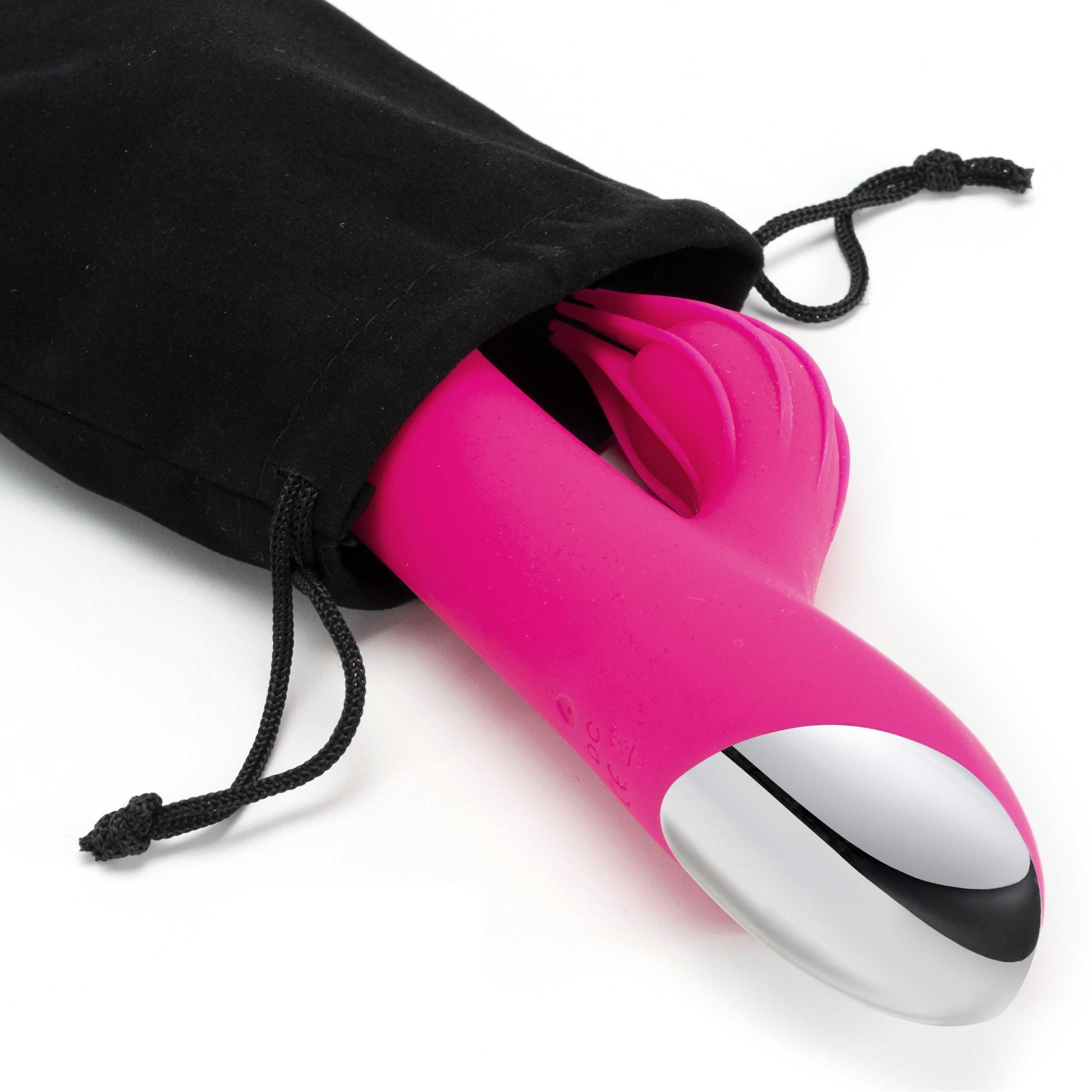 Vibratore Rabbit 10 Modalità: Doppia Stimolazione Clitoride e Punto G | Silicone inodore. 100% impermeabile. Ricarica USB. Motore silenzioso per uso discreto. Orgasmi e Squirting.