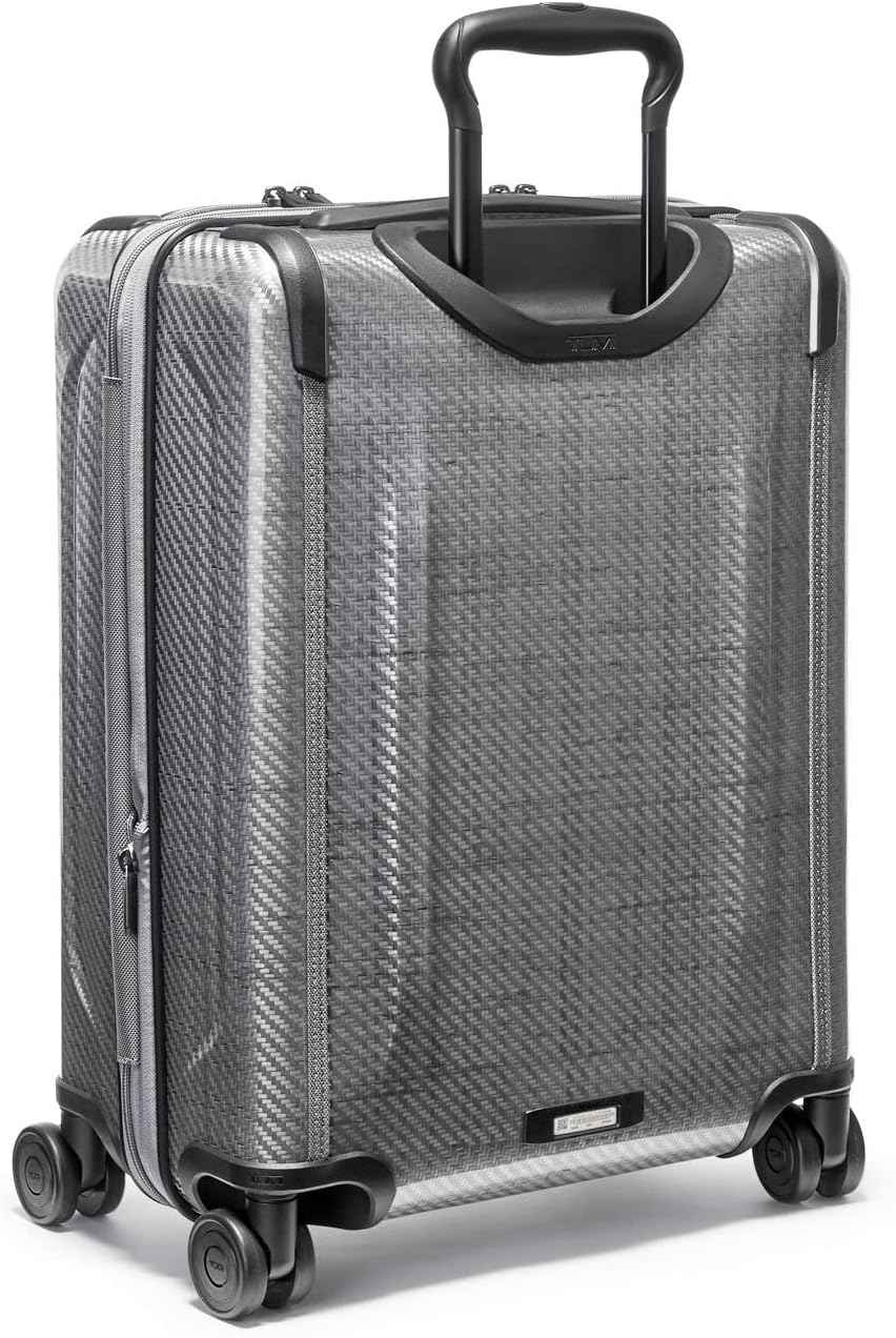 review TUMI - Continental Front Pocket Expandable 4 Wheeled Carry-On T-Graphite