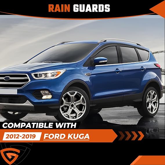 Wind Deflectors Rain Guards Fit for Ford Kuga 2012-2019 6pc