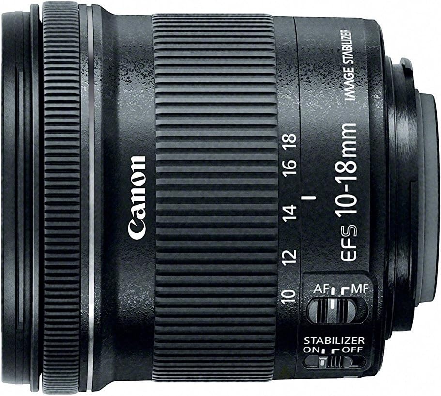 Canon EF-S 10-18mm f/4.5-5.6 IS STM Lens (Renewed)