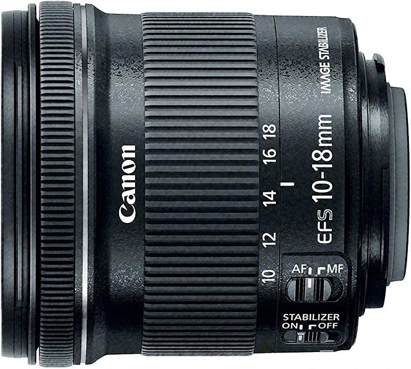 Canon EF-S 10-18mm f/4.5-5.6 IS STM Lens (Renewed)