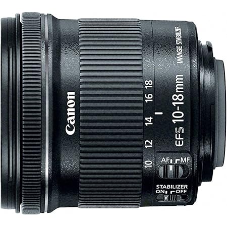 Canon EF-S 10-18mm f/4.5-5.6 IS STM Lens (Renewed)