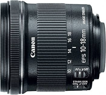 Amazon.com : Canon EF-S 10-18mm f/4.5-5.6 IS STM Lens (Renewed