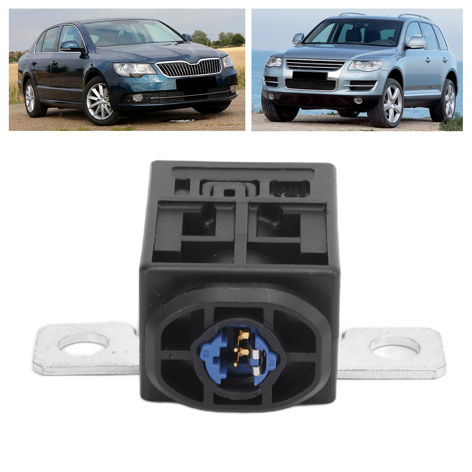 Akozon Intervento di Protezione da Sovraccarico del Fusibile della Batteria 4F0915519 Ricambi Auto Sostituzione per ALLROAD 2013‑2015