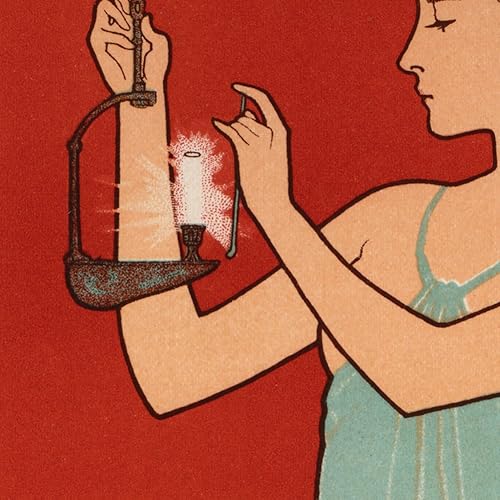 Miniatura 7 de Juego de dos (2) impresiones de arte – champaña Jules Mumm & incandescencia par le Gaz por Maurice réalier-dumas Circa 1896 – ambos medida 24" de