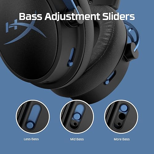 Miniatura 3 de yperX Cloud Alpha S - Auriculares para juegos de PC, sonido envolvente 7.1, graves ajustables, controladores de doble cámara, mezclador de chat,