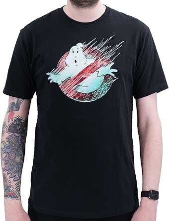 Adult Christmas Sweater Ripple Junction Ghostbusters Men's Premium Knit Sweater 1980's Classic Comedy Film Officially Licensed, No Ghost, Small Chandail De Noël