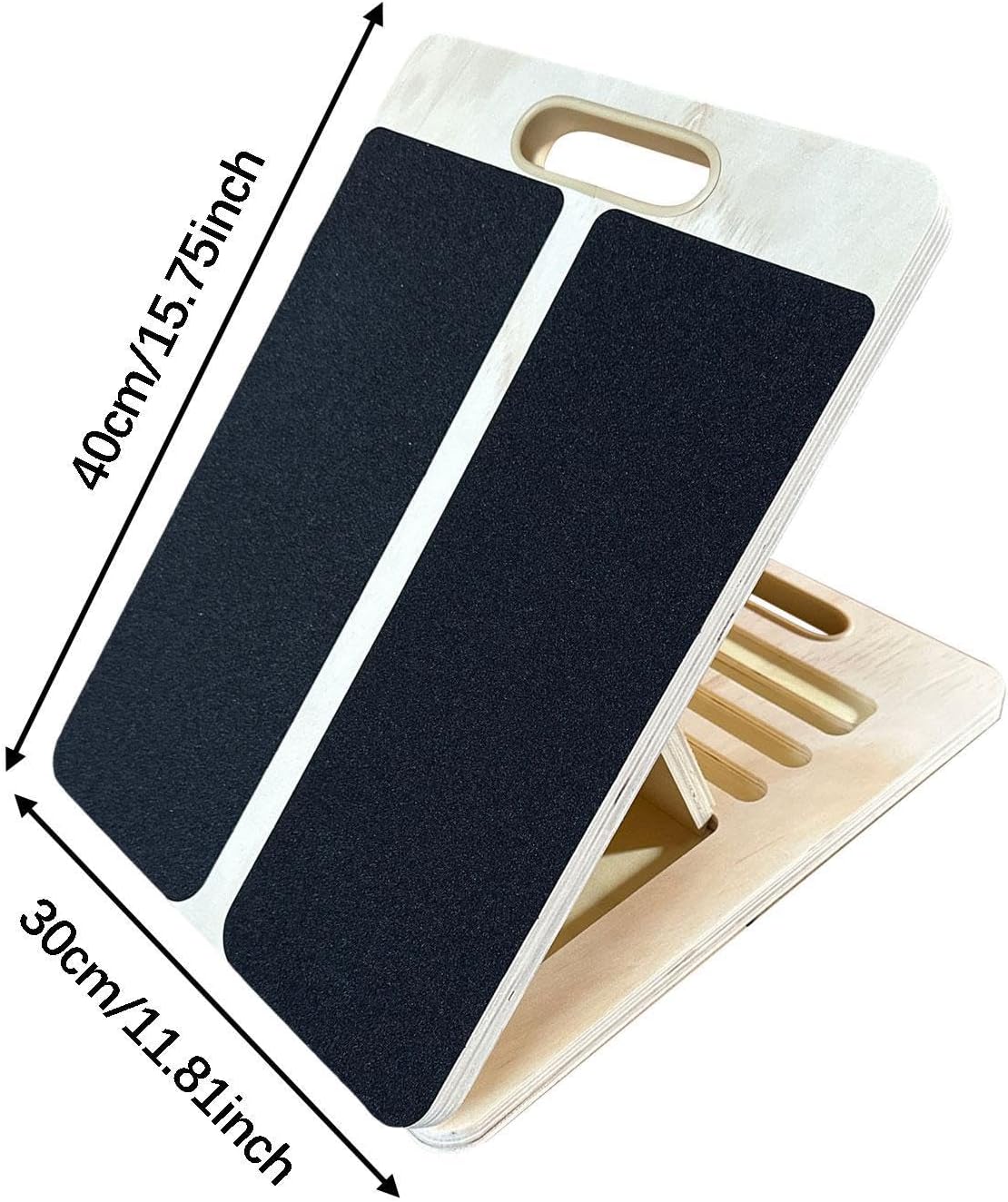 Menolana Slant Board Calf Stretcher Incline Board Foldable Home Gym Training Equipment Lightweight Adjustable Angles for Exercise