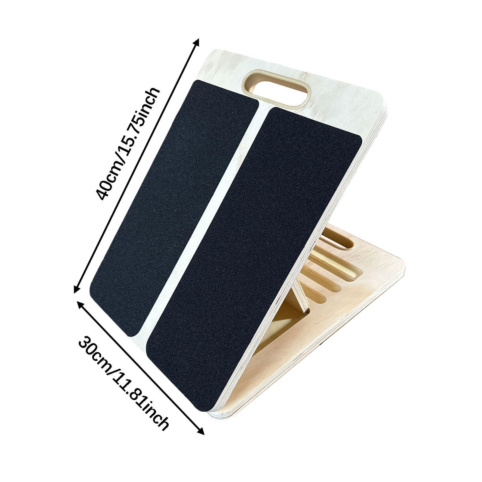 #N/A/a Cuña para Sentadillas con Superficie Antideslizante y Plegable, Tabla Inclinada compacta y Ajustable para planchas Deportivas.