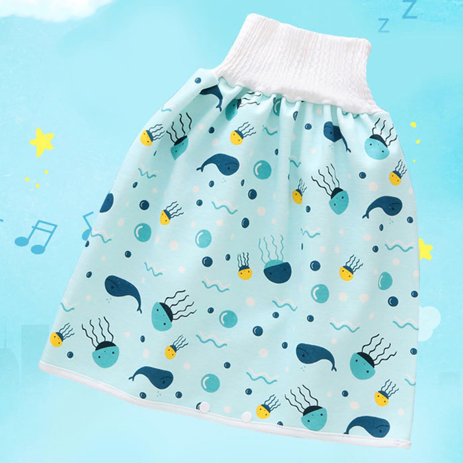 Babywindelröcke | Windelshorts aus Baumwolle | Unisex-Anti-Bettnässen-Windelhose für das Töpfchentraining