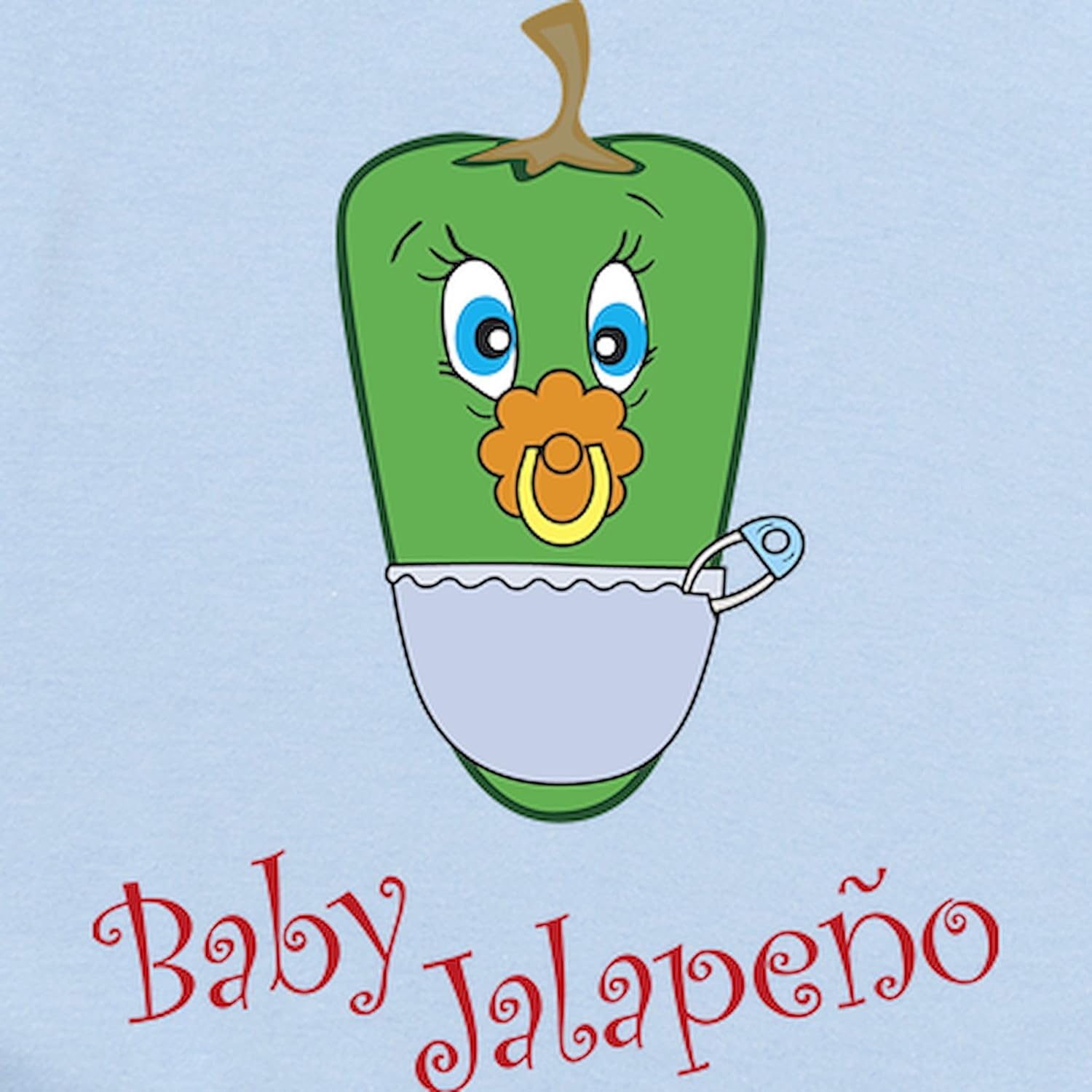 CafePress Baby Jalapeno Infant Bodysuit Cute Infant Bodysuit Baby Romper