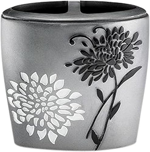 Miniatura 7 de Popular Bath Caja de pañuelos, colección Erica, gris