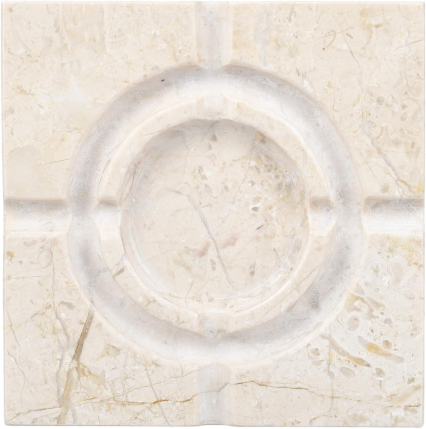 Luxury Marble Ashtray - Premium Cigar Ashtrays for Outdoors - Ash Tray for Home Decor & Cigar Accessories