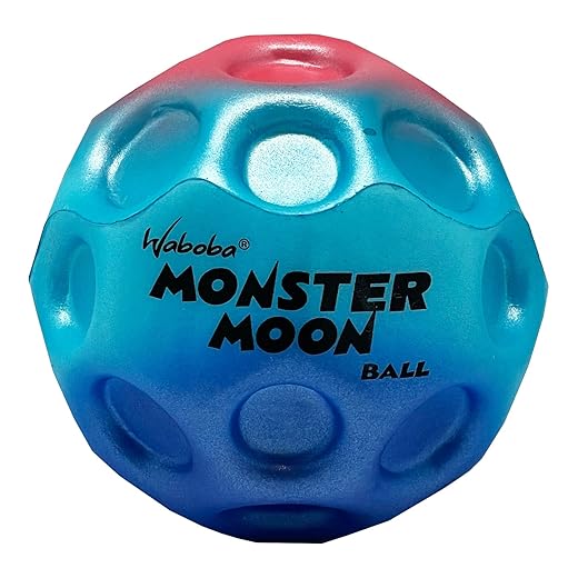 Waboba Monster Moon Ball - The New Larger Super Bouncing Ball - Assorted Colors