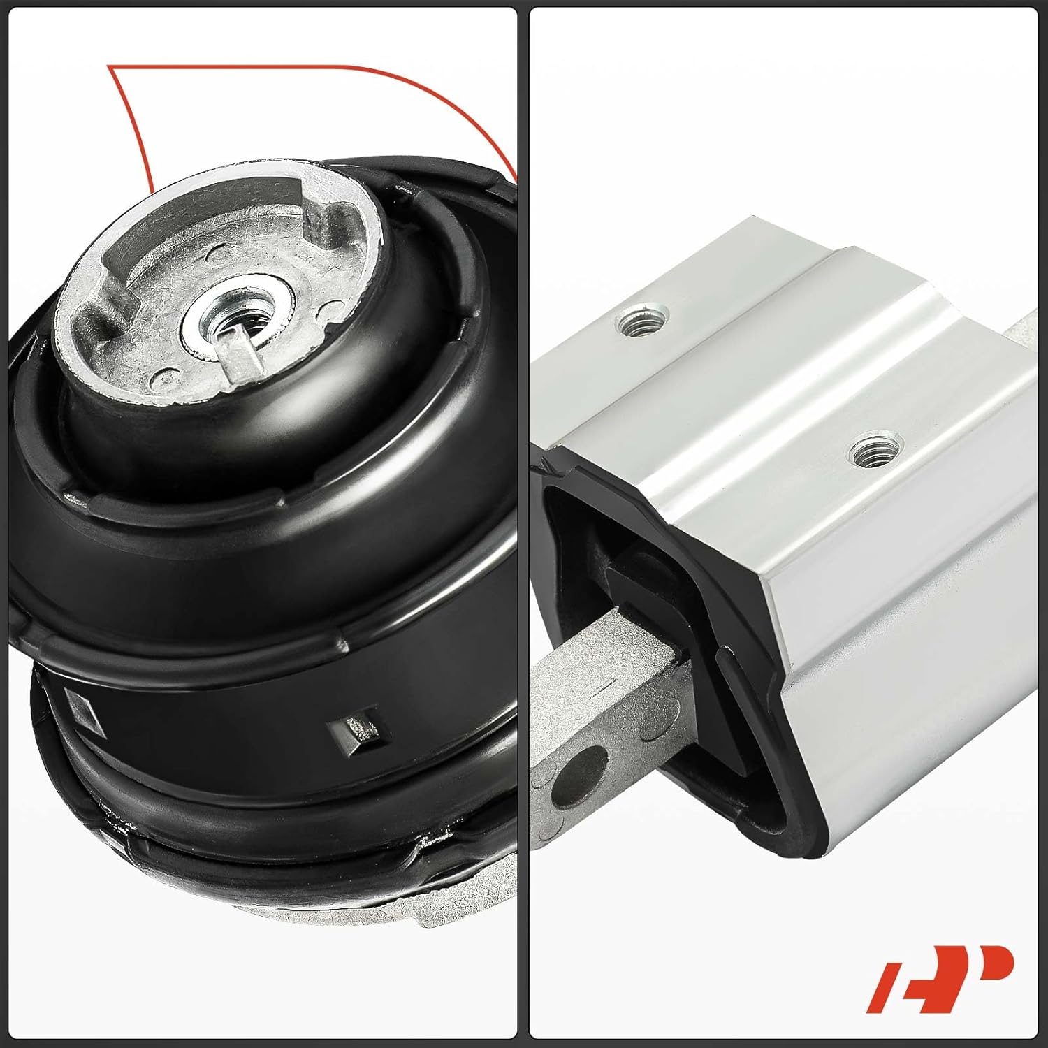 A-Premium 3PCS Engine Motor Mount Transmission Mount Kit [Automatic Transmission] Compatible with Mercedes-Benz C230 1997-2000 2002, C280, C43 AMG, E300, SLK32 AMG, SLK320, CLK320, CLK430, CLK55 AMG