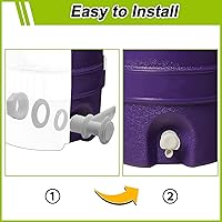 Vista 7 de Kit de 10 boquillas de botón de repuesto compatible con enfriadores Igloo de 2, 3, 5 y 10 galones, boquilla de repuesto para jarra de agua Igloo