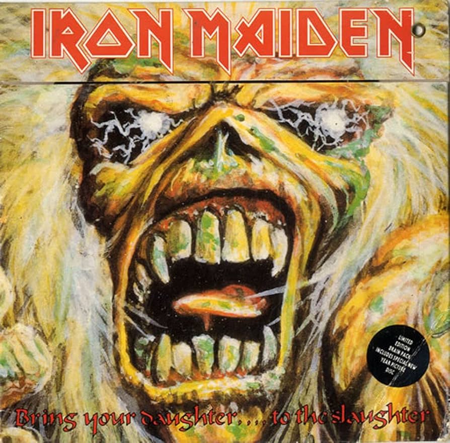 輸入盤CD IRON MAIDEN / Bring Your Daughter Iron Maiden – Bring Your Daughter. To The Slaughter – CD