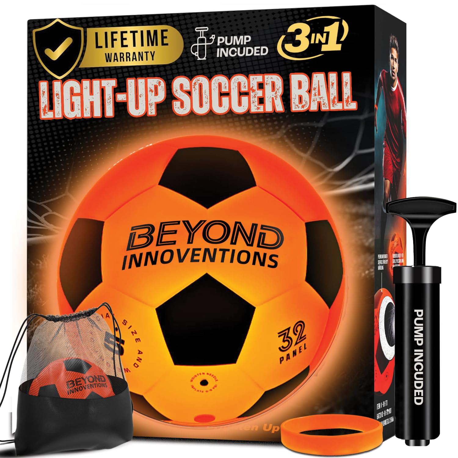 Light Up Soccer Ball - Soccer Gi