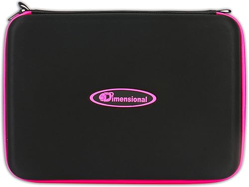 Miniatura 5 de eD Elite - Funda de almacenamiento para tus gafas 3D activas con 4 paños de limpieza de microfibra para gafas 3D con brazos plegables de