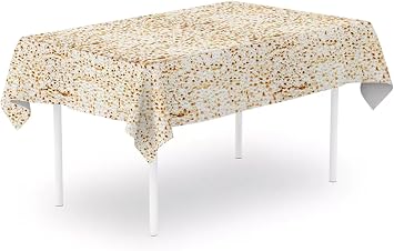قماش Cazenove Passover Matzah قماش مفرش. 108x54 قماش حبر لطاولة سيدر