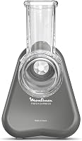 Moulinex Fresh Express DK855HE0 elektromos zöldségreszelő 5 az 1-ben szürke 2