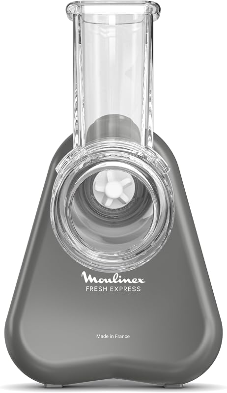 Moulinex Fresh Express DK855HE0 elektromos zöldségreszelő 5 az 1-ben szürke