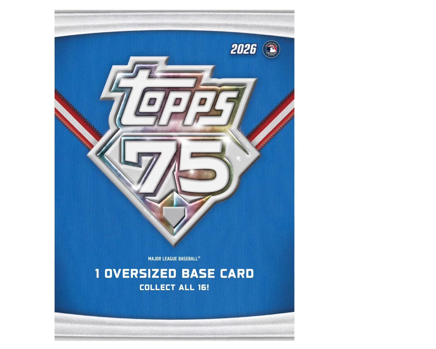 Topps Baseball Series 2026 Lot de 5 cartes à collectionner Super Box Flagship Collection (3 collections phares exclusives 5 paquets)