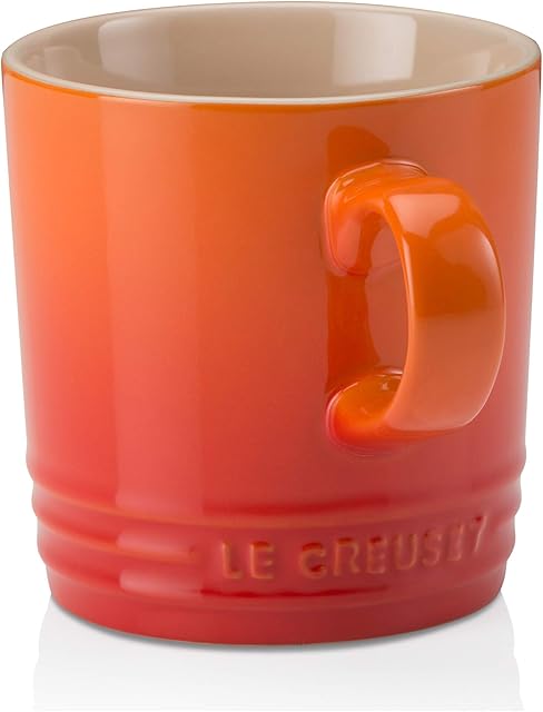 Le Creuset Stoneware Mug, 350 ml, Volcanic Orange, 91007235090000