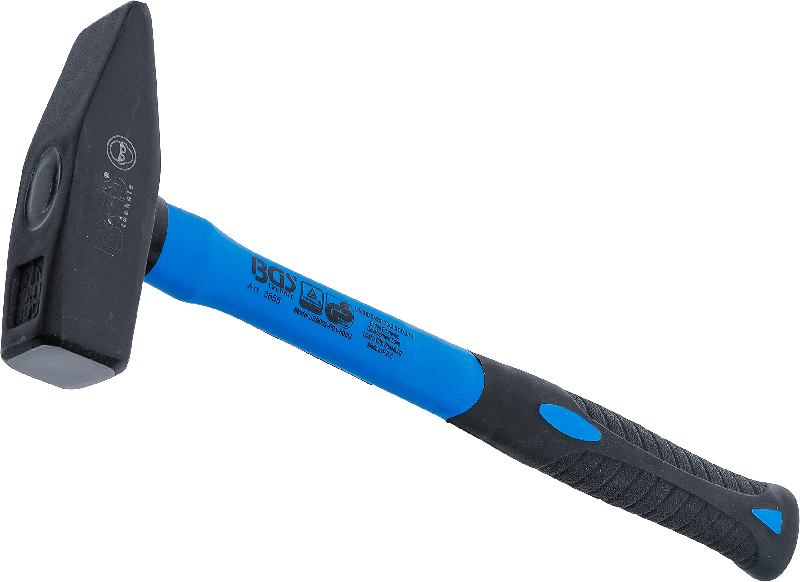 BGS 3855 | Schlosserhammer | Fiberglasstiel | DIN 1041 | 800 g