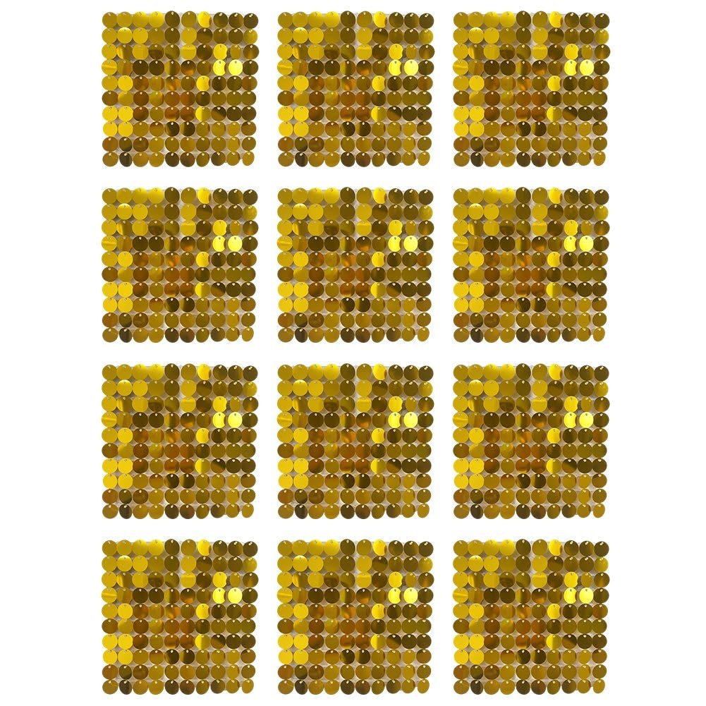 Panneaux Muraux Ronds à Paillettes pour fond de photobooth étincelant