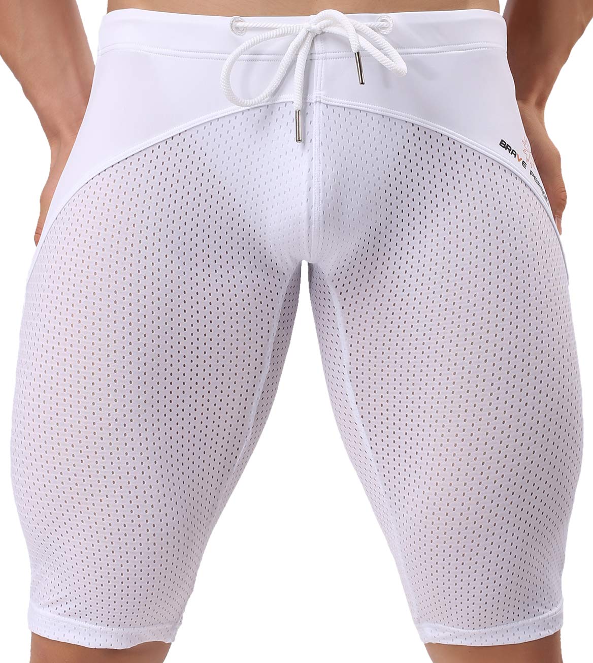 40 Nylon Mesh Tight Medium Pants Running Fitness Leisure Yoga Pants-image-26